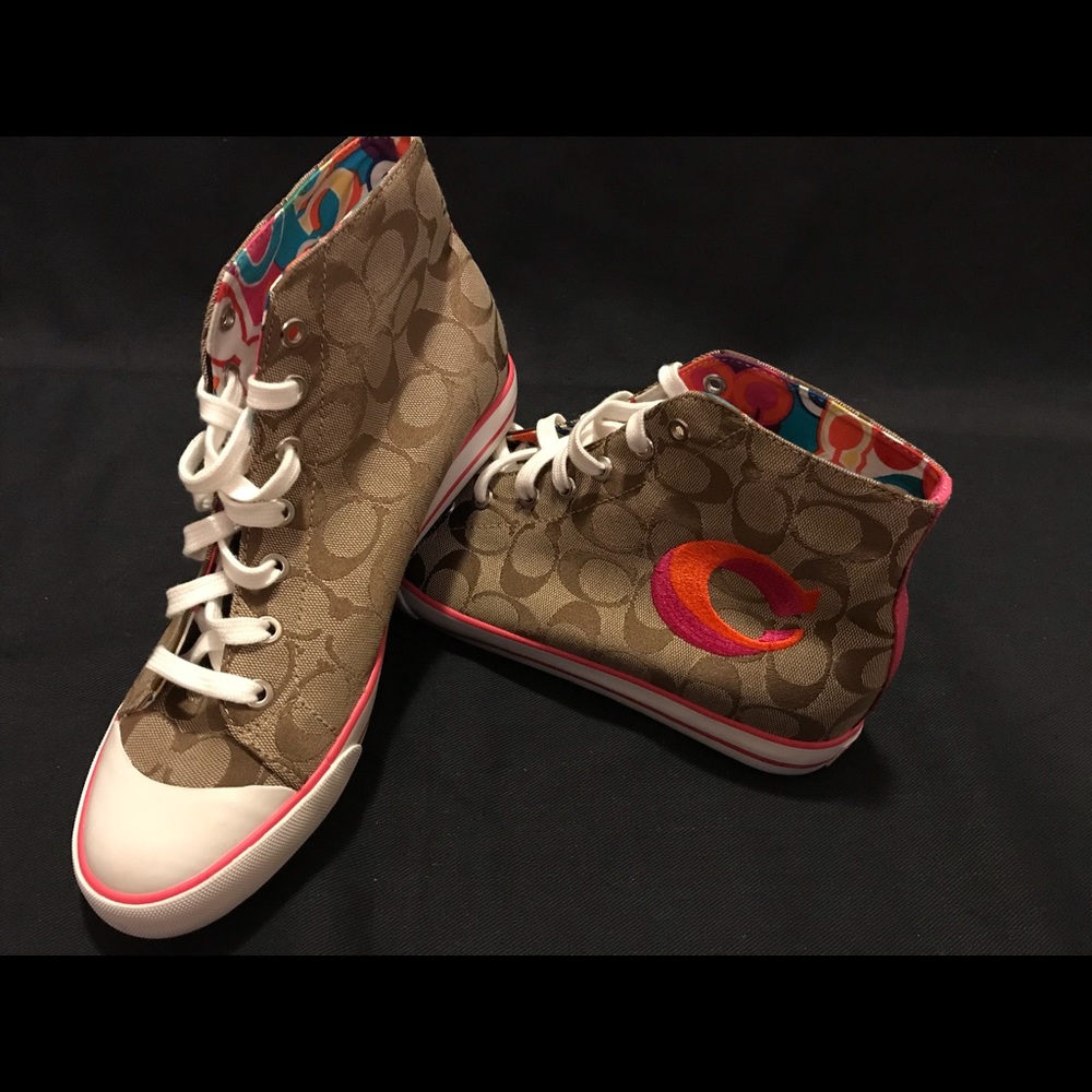 Coach Signature C High Tops